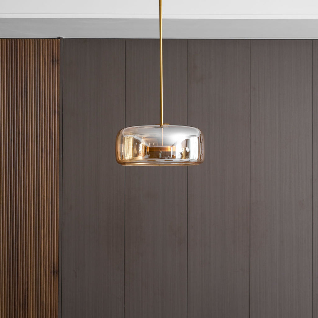 Metro Sphere Glass Globe Pendant Light