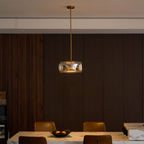 Metro Sphere Glass Globe Pendant Light