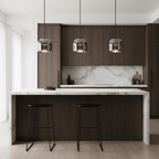 Metro Sphere Glass Globe Pendant Light
