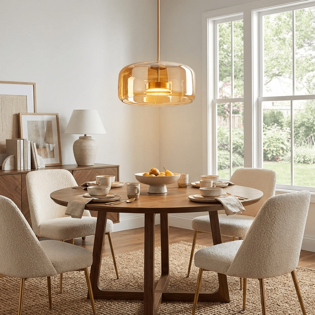 Metro Sphere Glass Globe Pendant Light