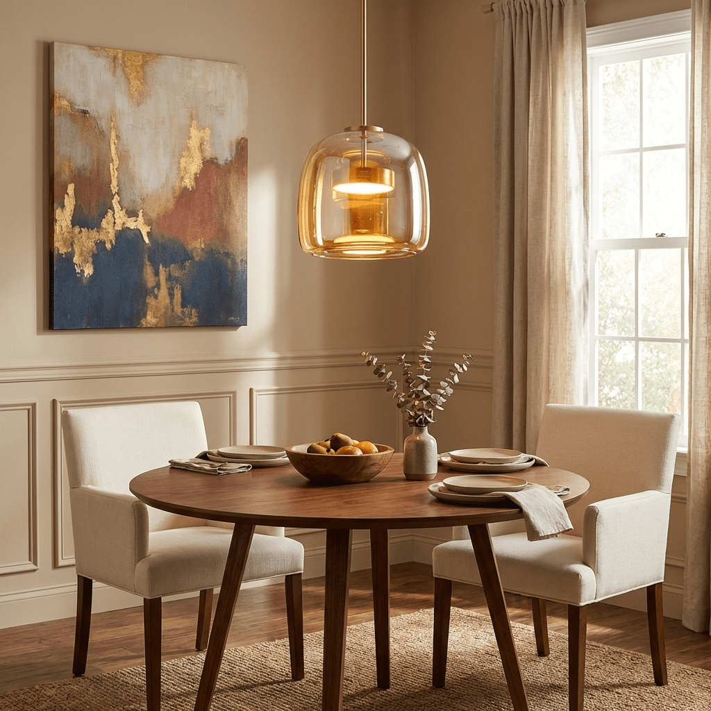 Metro Sphere Glass Globe Pendant Light