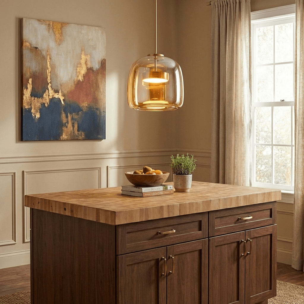 Metro Sphere Glass Globe Pendant Light
