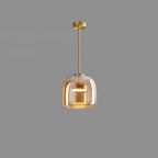 Metro Sphere Glass Globe Pendant Light