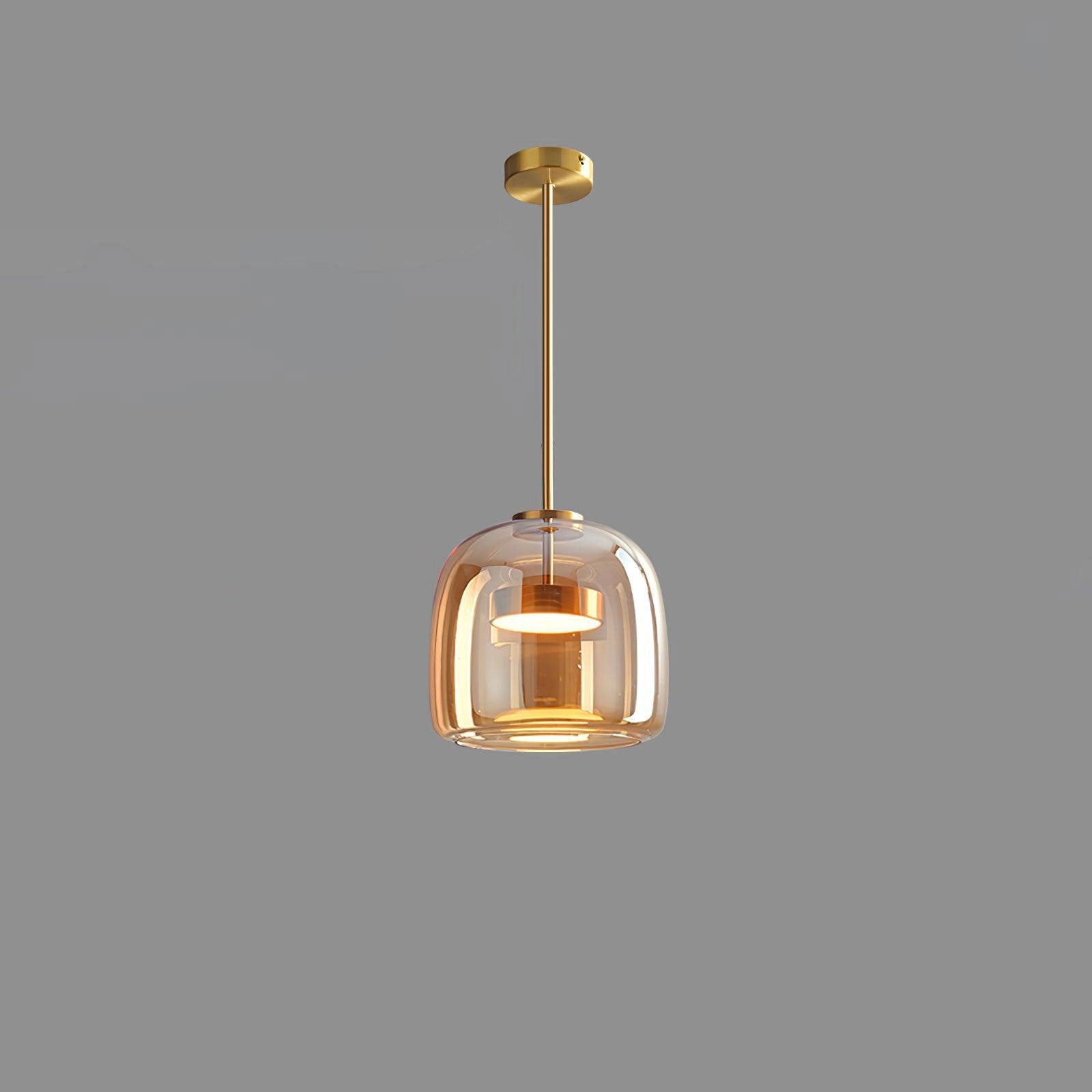 Metro Sphere Glass Globe Pendant Light