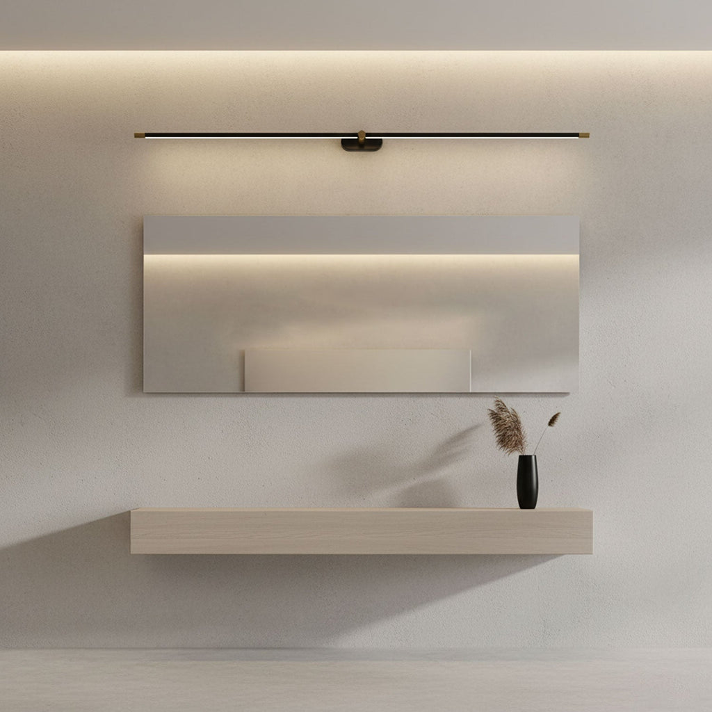 Minimalist Linear Rechargeable Vanity Wall Lamp