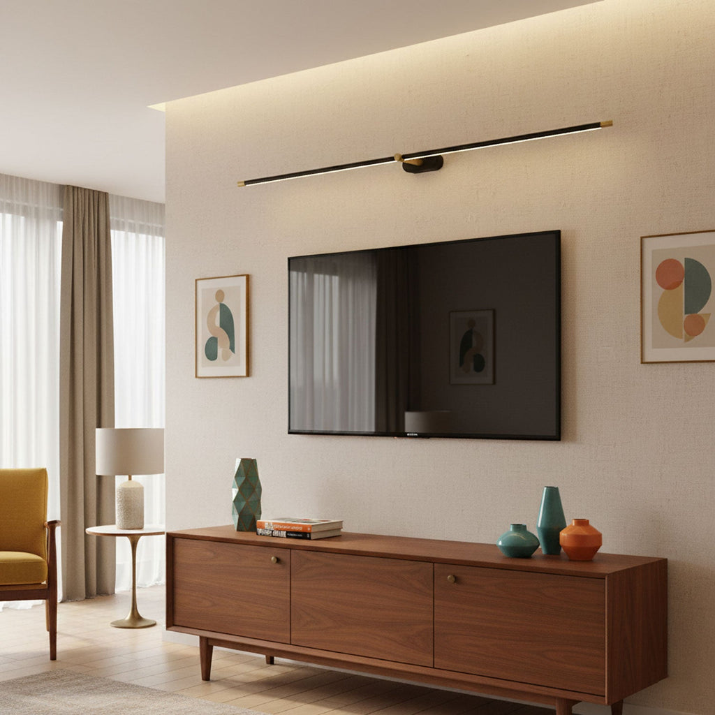 Minimalist Linear Rechargeable Vanity Wall Lamp