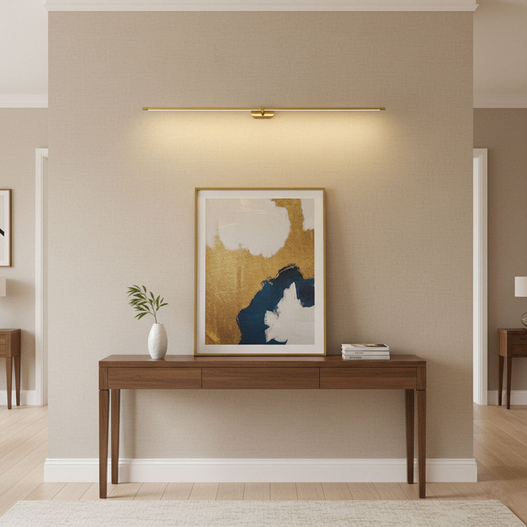 Minimalist Linear Rechargeable Vanity Wall Lamp