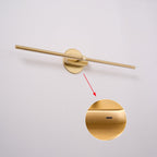 Minimalist Linear Rechargeable Vanity Wall Lamp