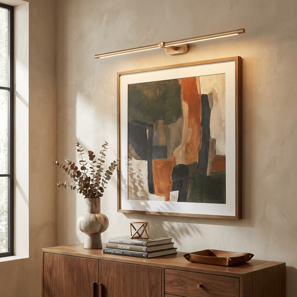 Minimalist Linear Rechargeable Vanity Wall Lamp