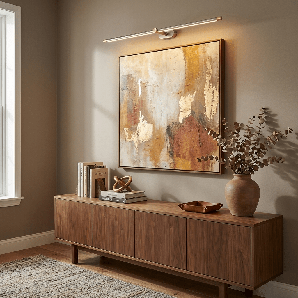 Minimalist Linear Rechargeable Vanity Wall Lamp