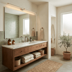 Minimalist Linear Rechargeable Vanity Wall Lamp
