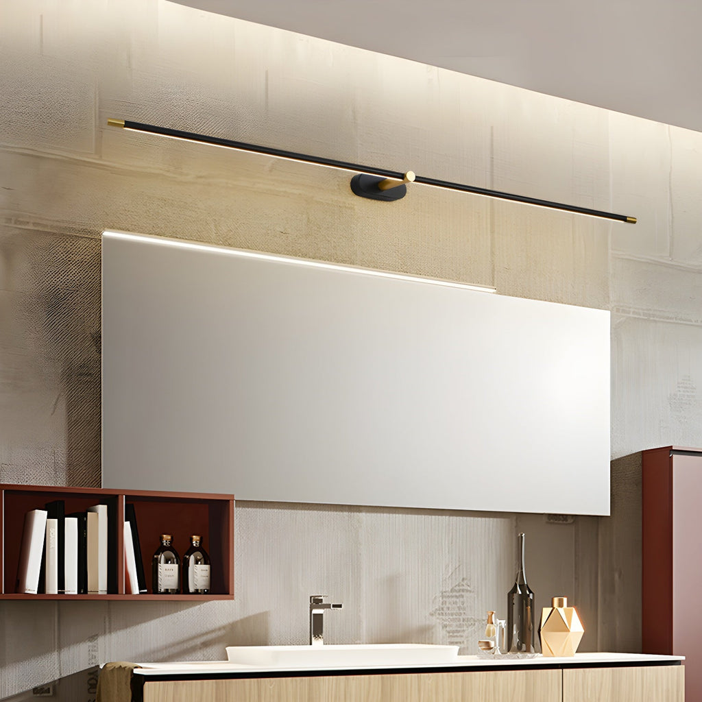 Minimalist Linear Rechargeable Vanity Wall Lamp