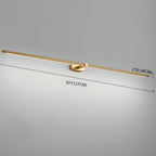 Minimalist Linear Rechargeable Vanity Wall Lamp