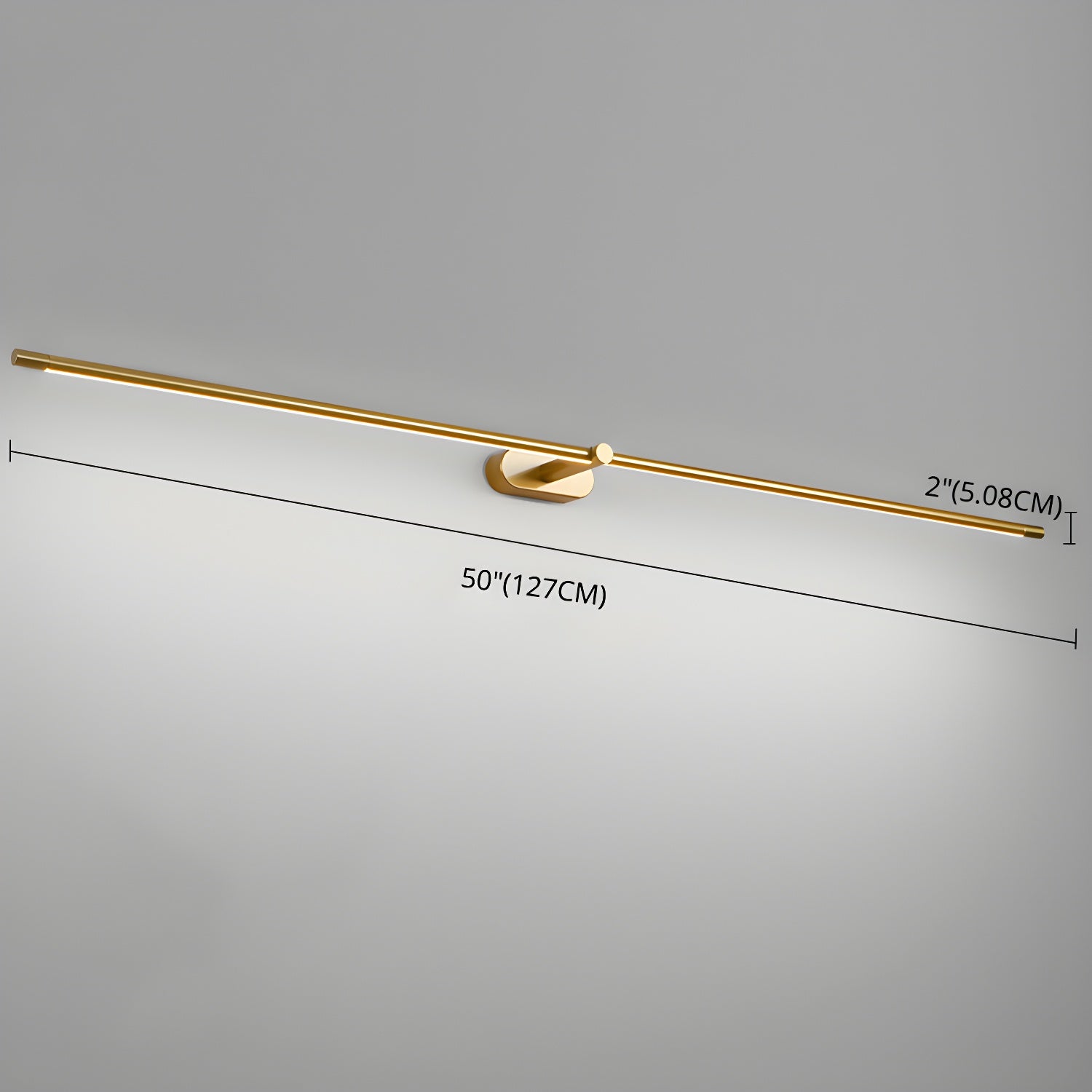 Minimalist Linear Rechargeable Vanity Wall Lamp