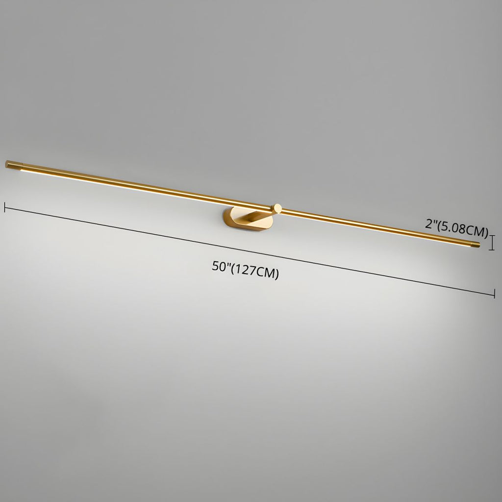 Minimalist Linear Rechargeable Vanity Wall Lamp