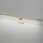 Minimalist Linear Rechargeable Vanity Wall Lamp