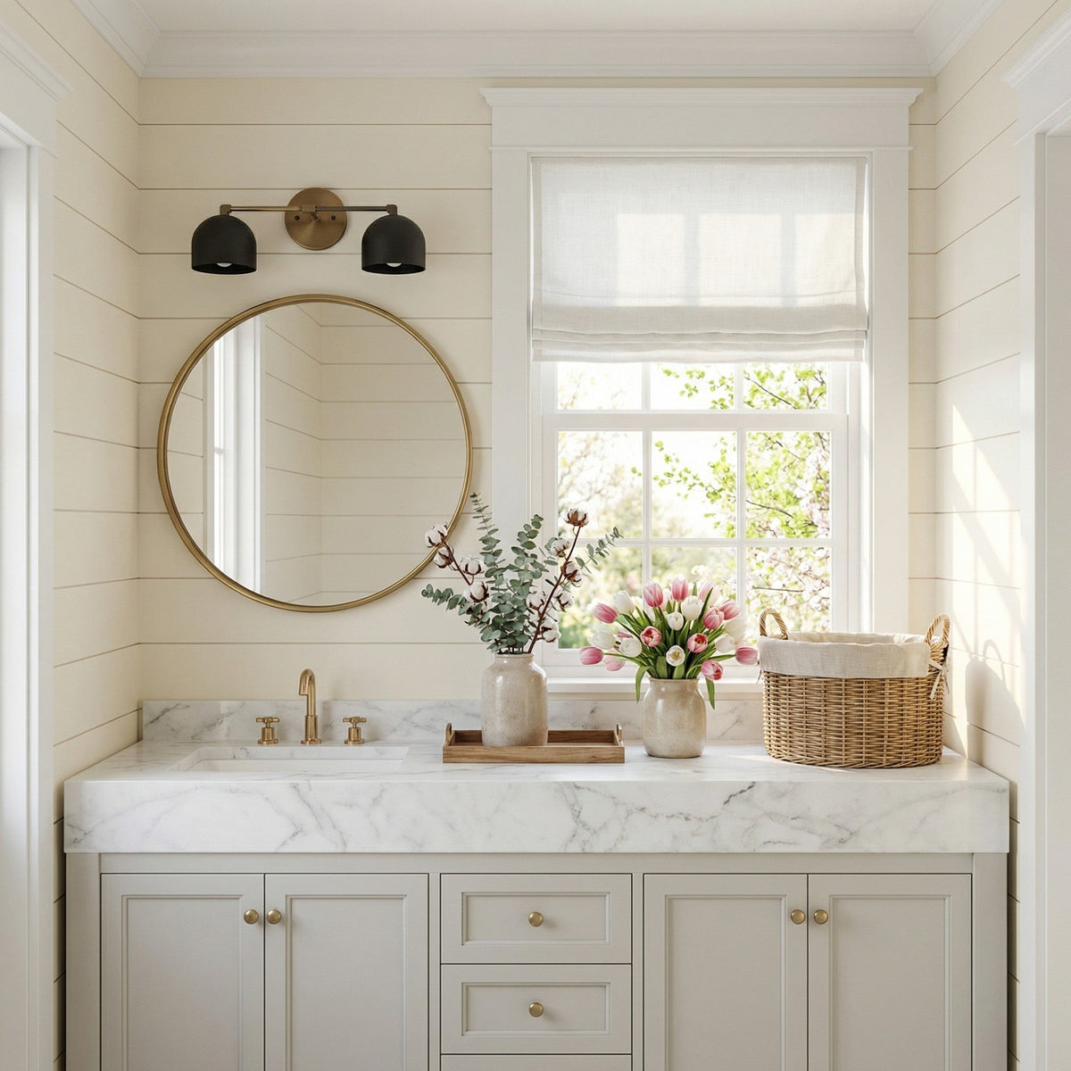 Nordic Ball Vanity Sconce
