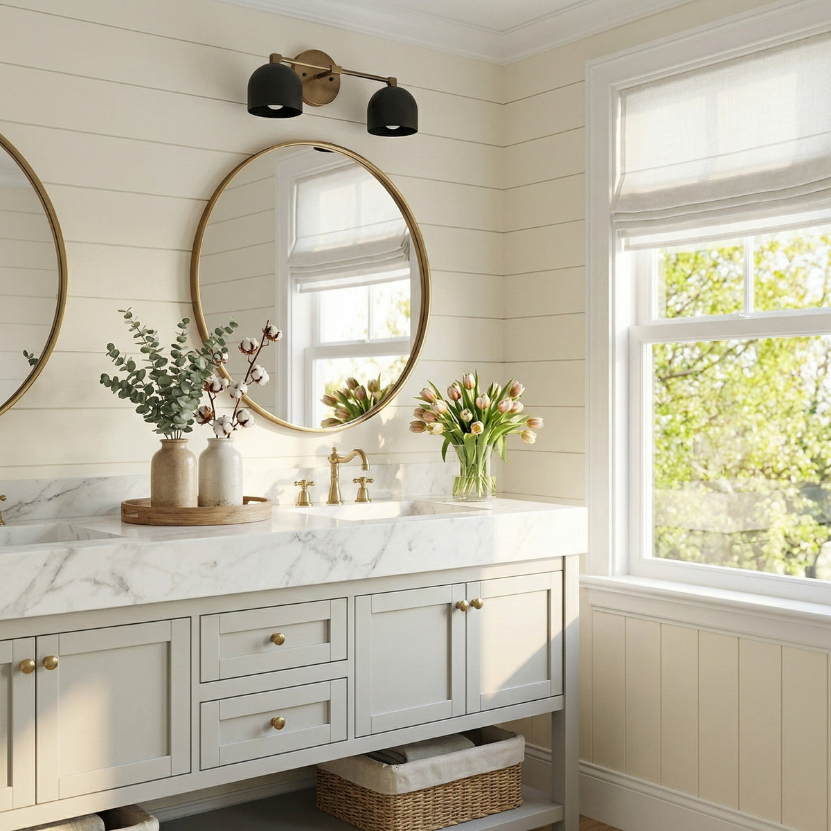 Nordic Ball Vanity Sconce