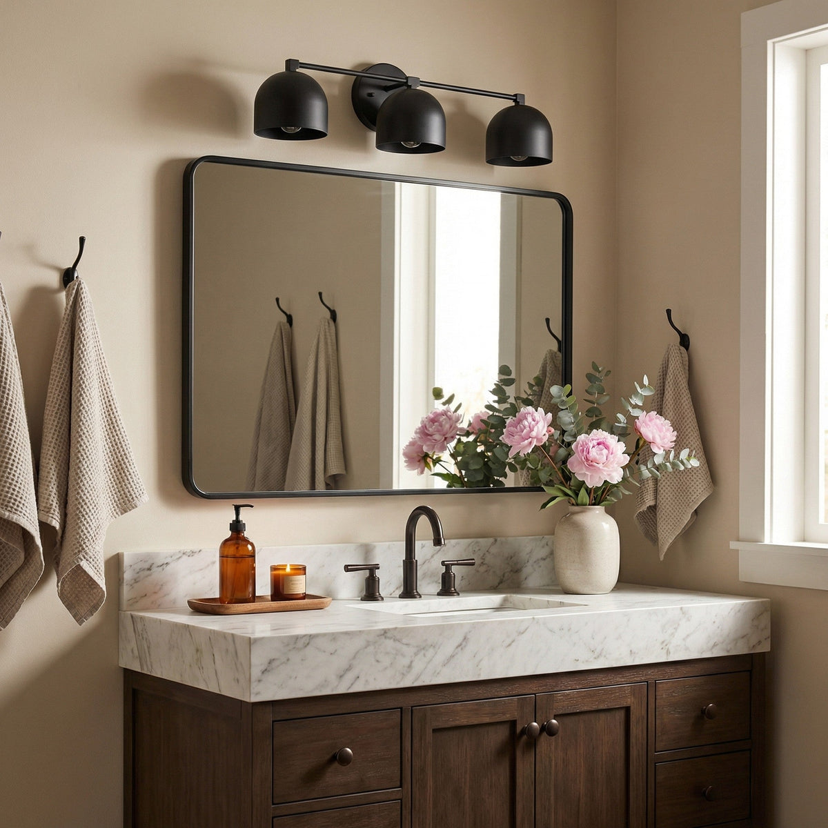 Nordic Ball Vanity Sconce