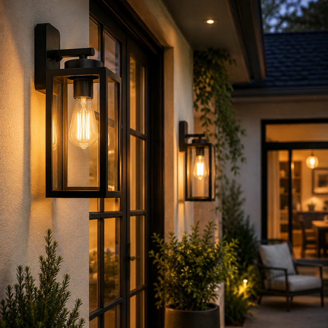 Velnee Outdoor Wall Light