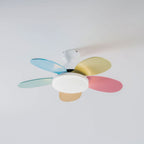Petalo Modern Wood Ceiling Fan Light