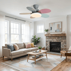 Petalo Modern Wood Ceiling Fan Light