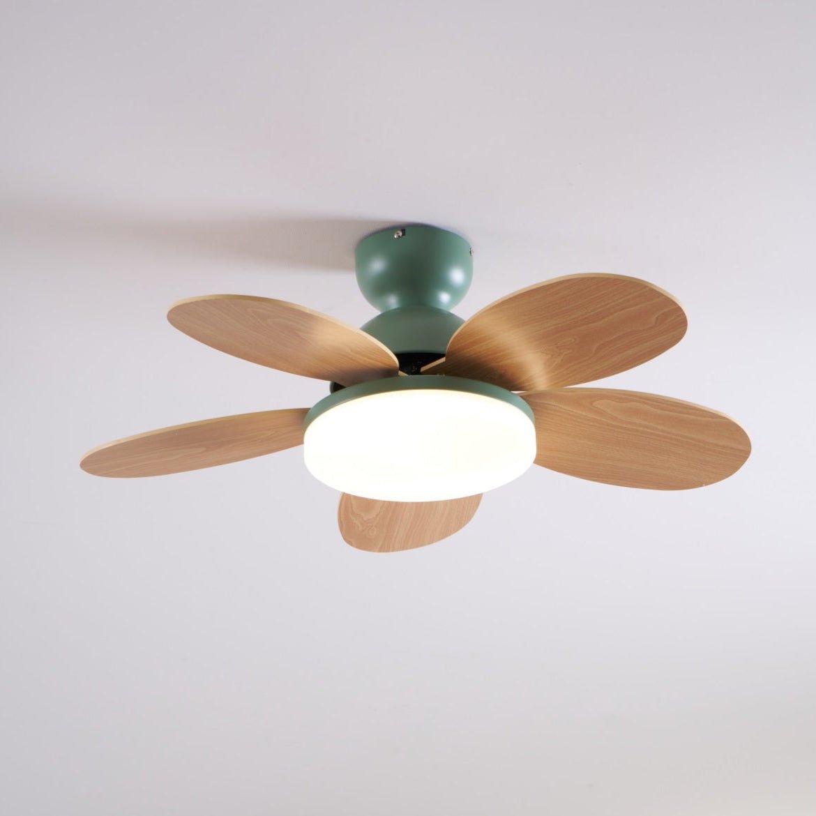 Petalo Modern Wood Ceiling Fan Light