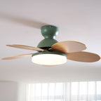 Petalo Modern Wood Ceiling Fan Light