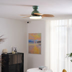 Petalo Modern Wood Ceiling Fan Light