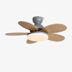 Petalo Modern Wood Ceiling Fan Light