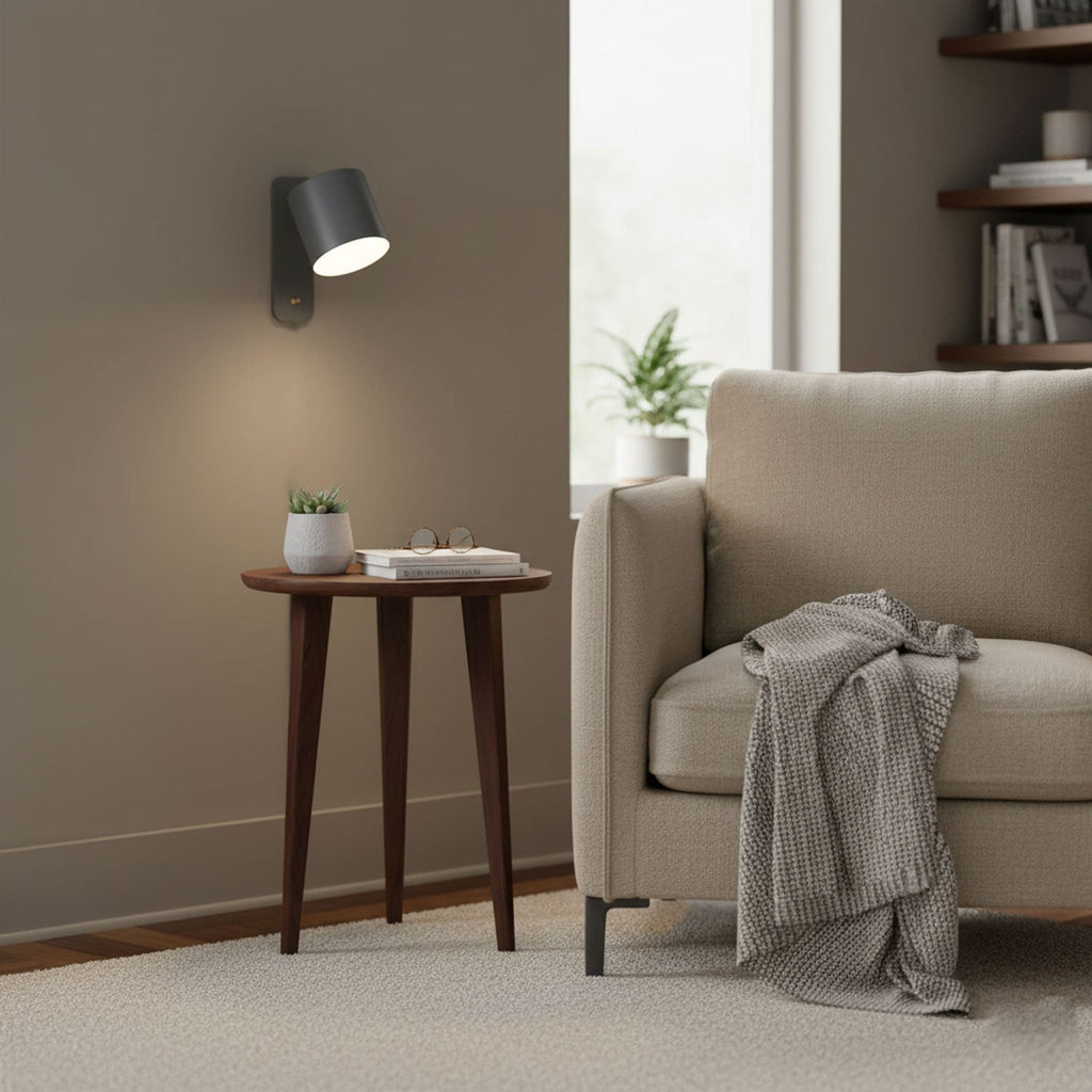 Adjustable Cylinder Wall Sconce