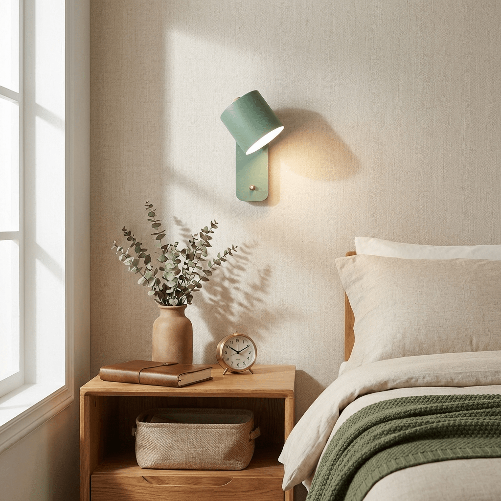 Adjustable Cylinder Wall Sconce