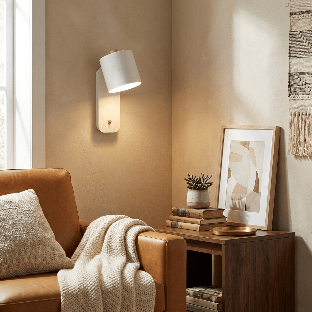 Adjustable Cylinder Wall Sconce