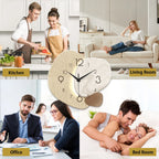 TempoStone Modern Minimalist Wall Clock