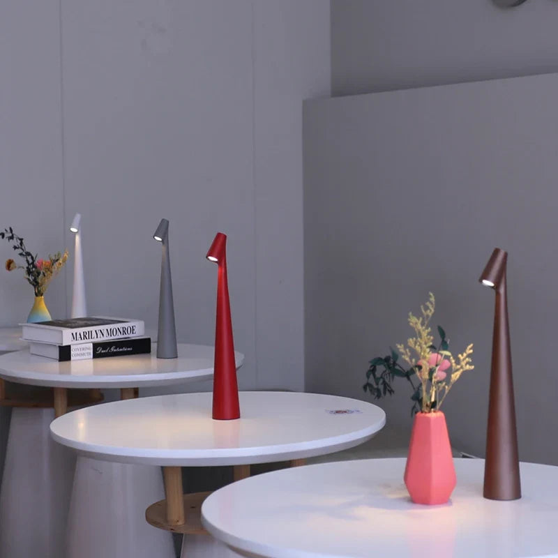 Glowora Rechargeable Touch Dimmer LED Table Lamp