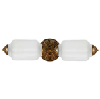 Vintage Glass Margot Vanity Light Fixture