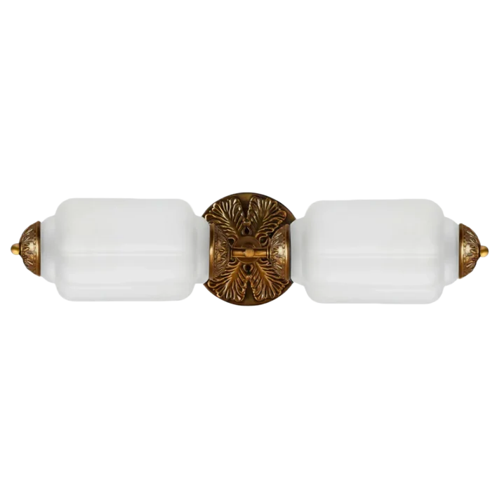 Vintage Glass Margot Vanity Light Fixture