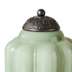 Vintage Glass Brass Margot Table Lamp