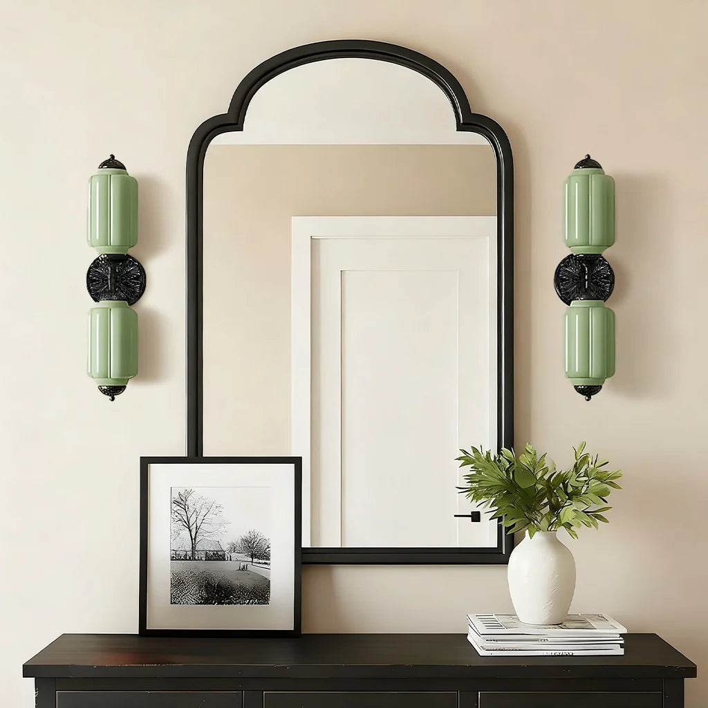 Vintage Glass Margot Vanity Light Fixture