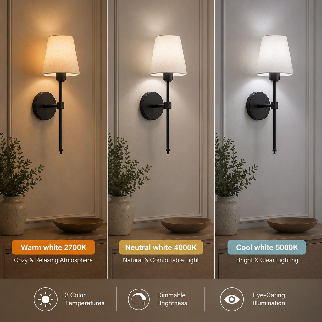 Velnee Cordless Wall Sconce