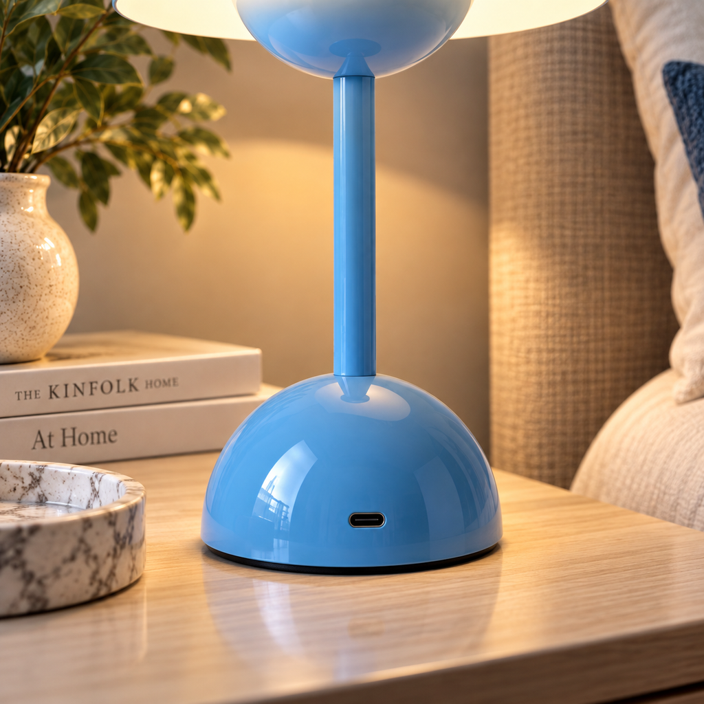 Rechargeable Mushroom Table Lamp