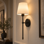 Dimmable Wireless Remote Control Wall Sconce