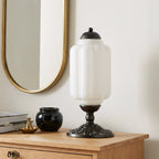 Vintage Glass Brass Margot Table Lamp