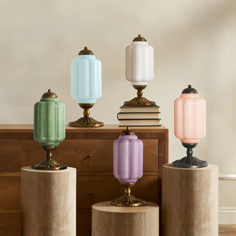 Pumpkin Glass Semi Flush Mount Margot Glass Ceiling Light