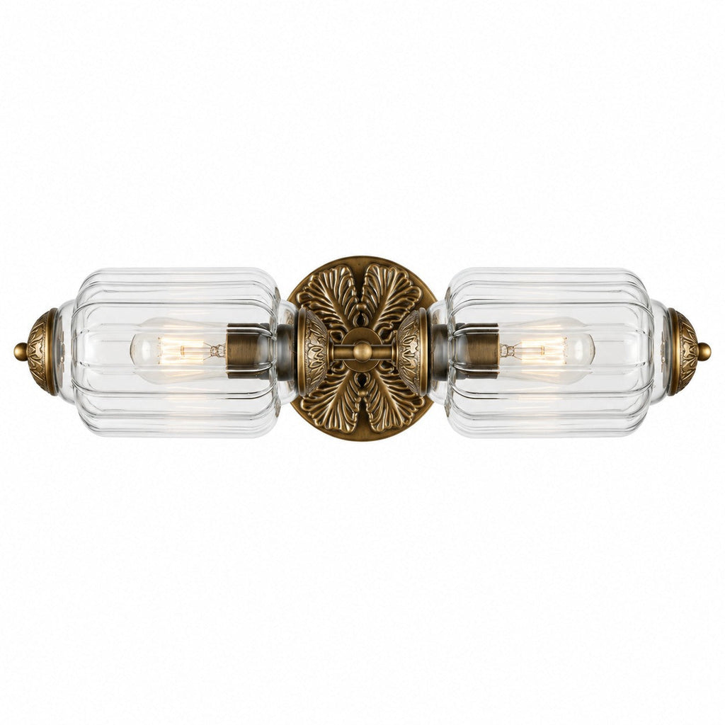 Vintage Glass Margot Vanity Light Fixture