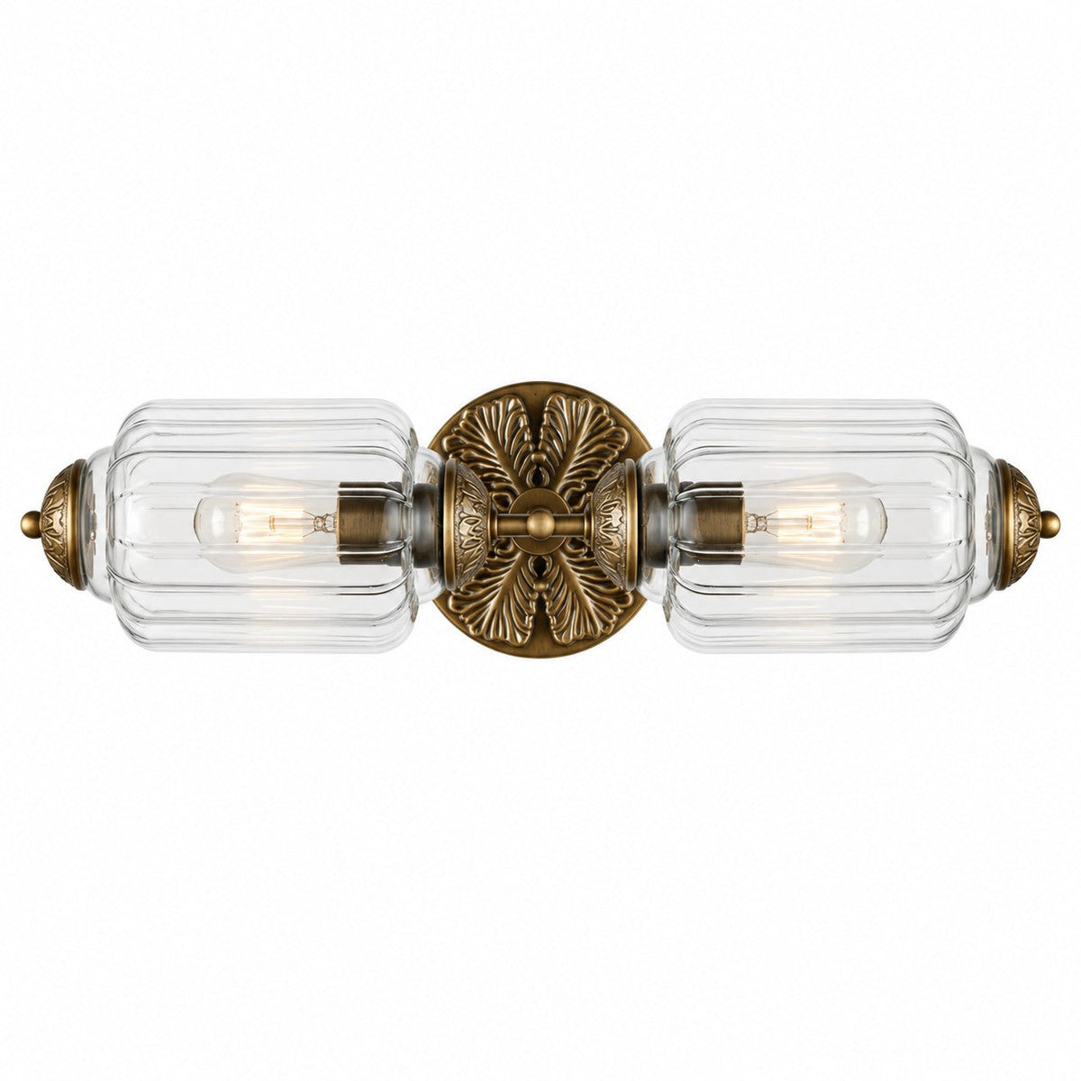 Vintage Glass Margot Vanity Light Fixture