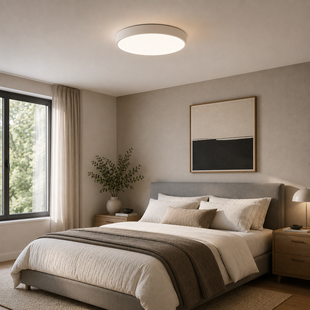 Velnee Circular Flush Mount Ceiling Light