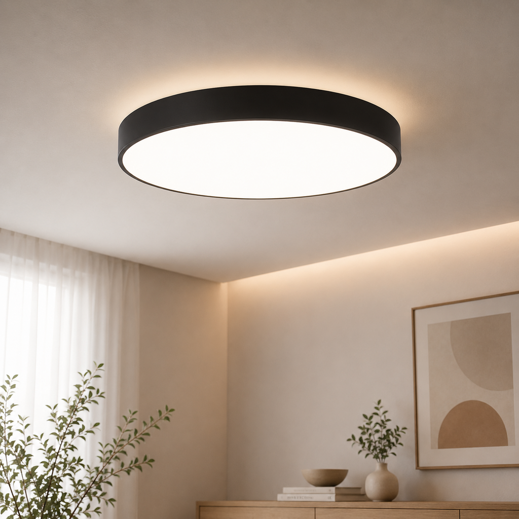 Velnee Circular Flush Mount Ceiling Light