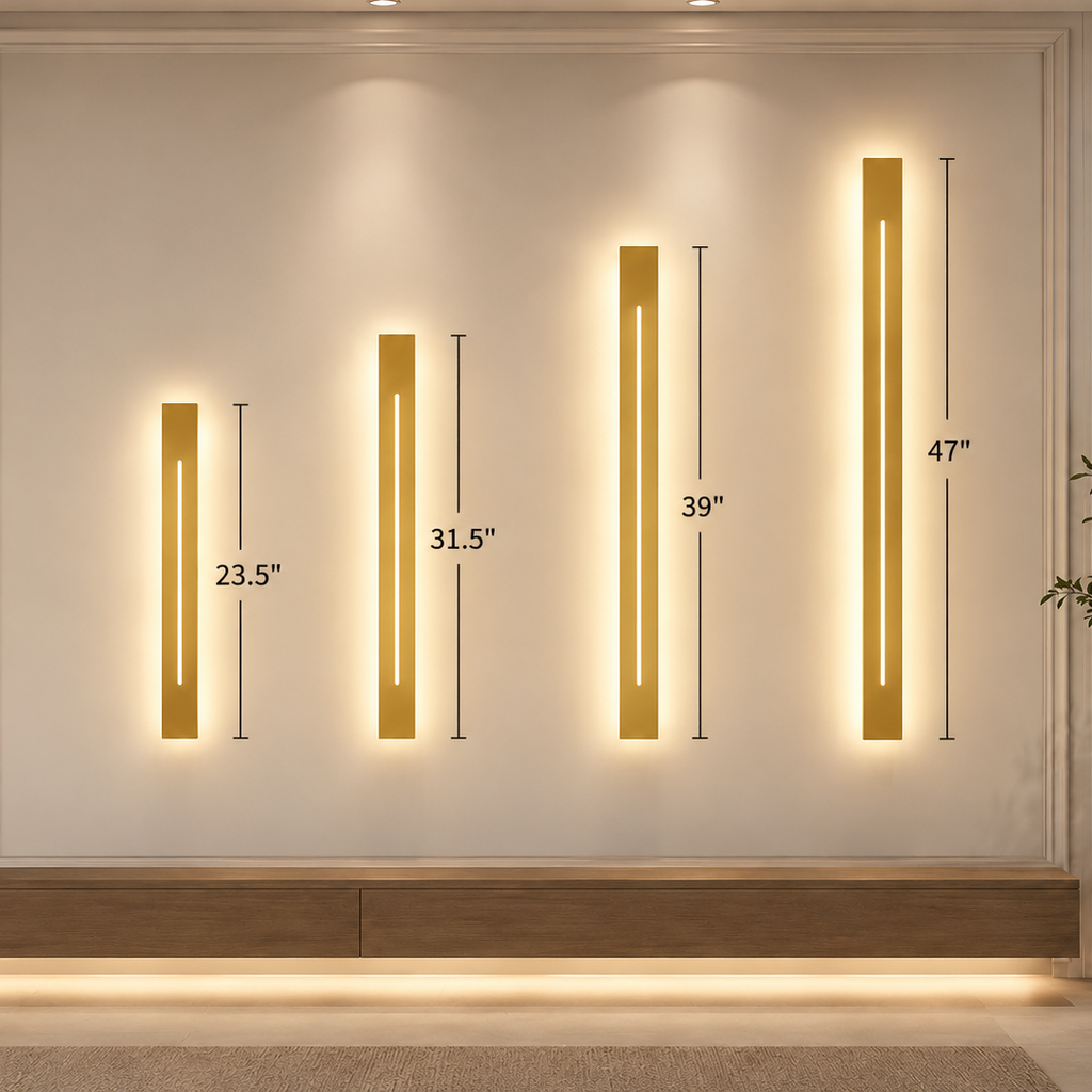 Gold Vanity Bar Light Sconce