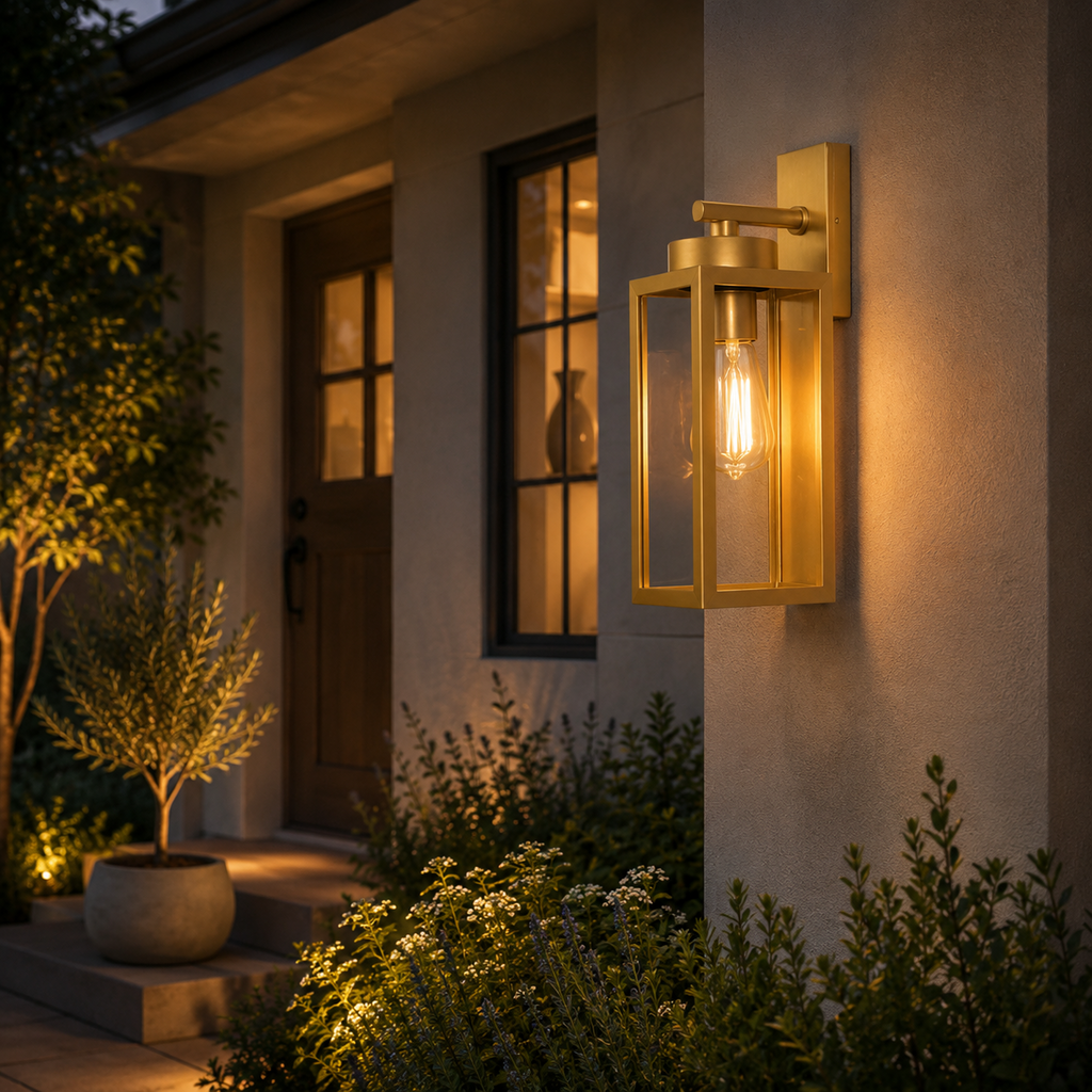 Velnee Outdoor Wall Lantern